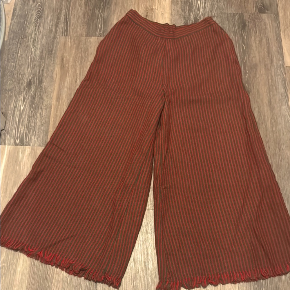 Mozh Mozh Striped Wide-Leg Pants